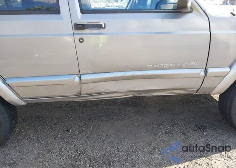 2000 Jeep Cherokee Classic из США, поврежденный, VIN 1J4FF58SXYL267033